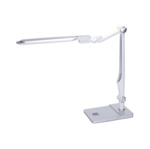 B.V.  - LED Stmívatelná dotyková stolní lampa LED/9W/230V 3000/6500K stříbrná