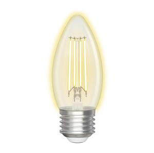 B.V. LED Stmívatelná žárovka FILAMENT C35 E27/4,5W/230V 2700-6500K Wi-Fi -