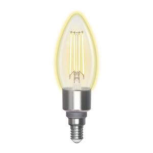 B.V. LED Stmívatelná žárovka FILAMENT C35 E14/4,5W/230V 2700-6500K Wi-Fi -