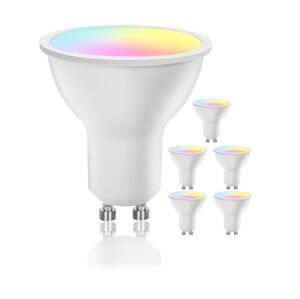 B.V. Sada 6x LED Stmívatelná žárovka GU10/6,5W/230V 2700-6500K Wi-Fi -  S10201FX0
