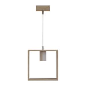B.V.  - Lustr na lanku 1xE27/60W/230V béžová