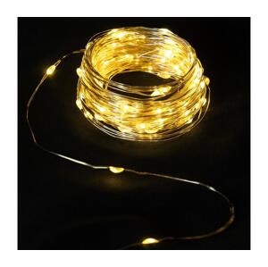 B.V.  - LED Vánoční řetěz 20xLED/2x3V 2m teplá bílá B10303K0W