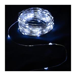 B.V.  - LED Vánoční řetěz 20xLED/2x3V 2m studená bílá B10303K0Y