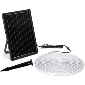 B.V.  - LED RGB Stmívatelný solární pásek LED/10W/3,2V 10 m IP65 + DO