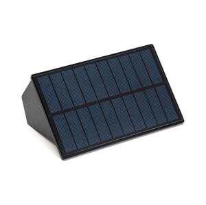 B.V.  - LED Solární nástěnné svítidlo LED/4W/5,5V 2700K IP44