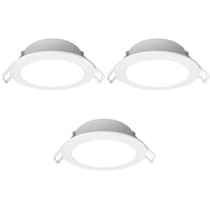 B.V. - SADA 3x LED Venkovní podhledové svítidlo LED/4,8W/230V 4000K IP65 bílá