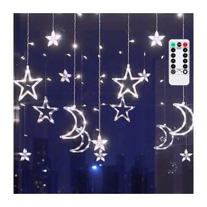 B.V.  - LED Ven. ván. řetěz 120xLED/6W/230V/8 funkcí 3x0,6m IP44 stud bíláDO B10303S6V