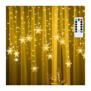 B.V.  - LED Ven. ván. řetěz 120xLED/6W/230V/8 funkcí 3x0,7m IP44 tep bílá+DO B10303S77