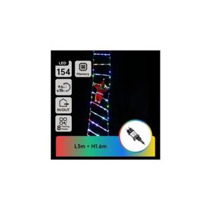 B.V.  - LED RGBY Ven. ván. dekorace 154xLED/3,6W/230V/8 funkcí 1,6m IP44 B10303Y24