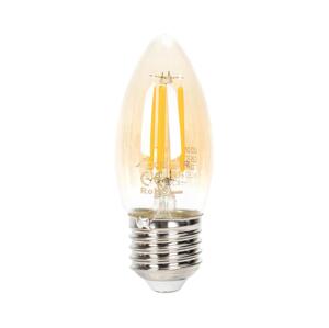 B.V. LED Stmívatelná žárovka FILAMENT C35 E27/4W/230V 2200K -