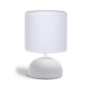 B.V.  - Stolní lampa 1xE14/40W/230V šedá/bílá