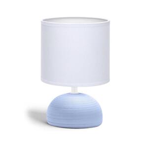 B.V.  - Stolní lampa 1xE14/40W/230V modrá/bílá