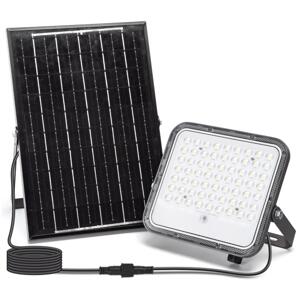 B.V.  - LED RGB Stmívatelný solární reflektor LED/10W/3,4V IP66 + DO