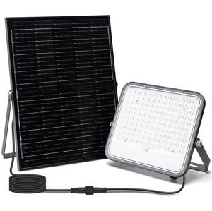 B.V.  - LED RGB Stmívatelný solární reflektor LED/20W/3,4V IP66 + DO
