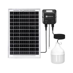 B.V.  - LED Solární lustr LED/70W/12V 6000 mAh 6500K pr. 12 cm