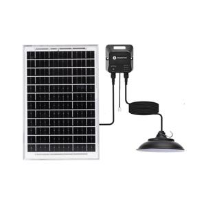 B.V.  - LED Solární lustr LED/70W/12V 6000 mAh 6500K pr. 23,5 cm