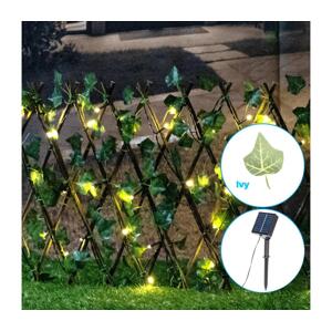 B.V.  - LED Solární řetěz 56xLED/2x0,4m IP65 teplá bílá ivy