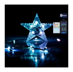 B.V.  - LED RGBICW Venkovní vánoční řetěz 50xLED/10W/230V 5m IP44 + DO S104033VM