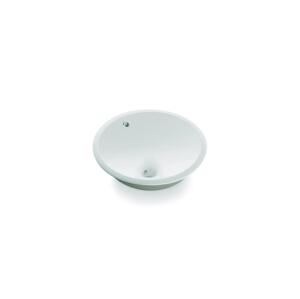 Bathco 0052 - Zápustné umyvadlo CERDENA pr. 38 cm porcelán/bílá 0052