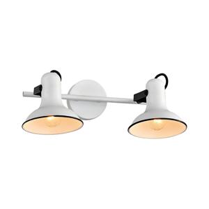 Prezent Prezent  - Nástěnné bodové svítidlo ANDORA 2xE14/40W/230V bílá