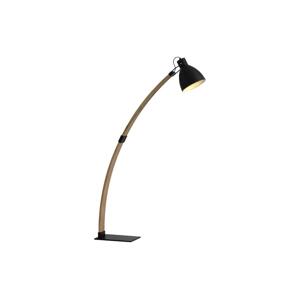 Stojací lampa 1xE27/60W/230V jasan/černá