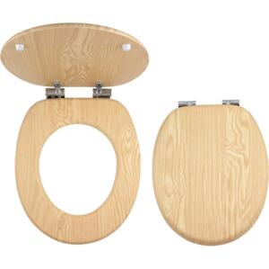 Novaservis - Záchodové prkénko SoftClose MDF/dekor jasan WC/SOFTJASAN