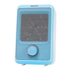 Sencor - Horkovzdušný ohřívač 600W/230V modrá/bílá 41008542