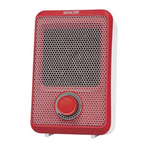 Sencor - Horkovzdušný ohřívač 600W/230V červená/bílá 41008543