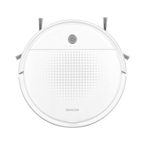 Sencor Sencor - Robotický vysavač s mopem 2v1 18W/1500 mAh bílá + dálkové ovládání