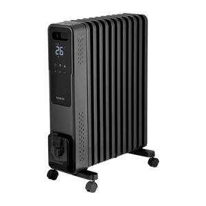 Sencor - Olejový ohřívač s 11 žebry 1000/1200/2400W/230V Wi-Fi černá 41020932