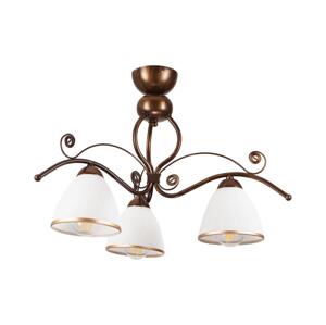 Brilagi Brilagi - LED Přisazený lustr ANTICO 3xE27/60W/230V bronz patina