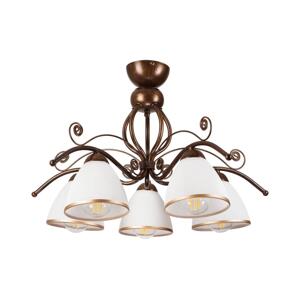 Brilagi Brilagi - LED Přisazený lustr ANTICO 5xE27/60W/230V bronz patina