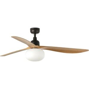 FARO Barcelona FARO 34360WT-11L-Str. vent. OUTWOOD L 1xE27/15W hnědá/černá pr.150 cm WT IP44+DO