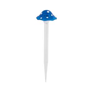 B.V.  - LED Solární svítidlo LED/0,006W/1,2V 100 mAh 2700K IP44 modrá
