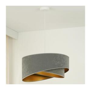 Brilagi LED Lustr na lanku LYRA 1xE27/15W/230V šedá/zlatá