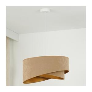 Brilagi LED Lustr na lanku LYRA 1xE27/15W/230V hnědá/zlatá