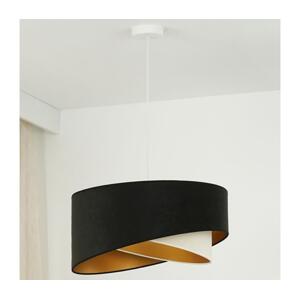 Brilagi LED Lustr na lanku LYRA 1xE27/15W/230V černá/krémová/zlatá