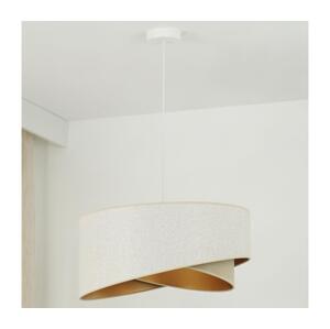 Brilagi LED Lustr na lanku LYRA 1xE27/15W/230V bílá/béžová/zlatá
