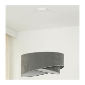 Brilagi LED Lustr na lanku LYRA 1xE27/15W/230V šedá/bílá