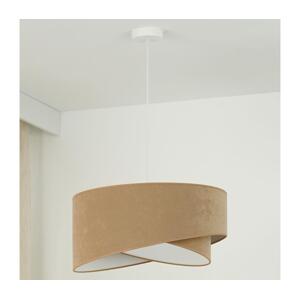 Brilagi LED Lustr na lanku LYRA 1xE27/15W/230V hnědá/bílá