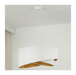 Brilagi LED Lustr na lanku LYRA 1xE27/15W/230V bílá/zlatá