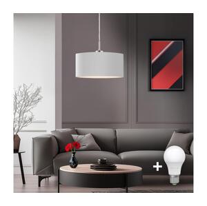 Eglo Eglo - LED Lustr na lanku TUNJA 1xE27/60W/230V bílá