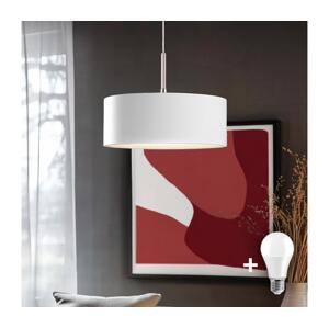 Eglo Eglo - LED Lustr na lanku TUNJA 1xE27/60W/230V bílá