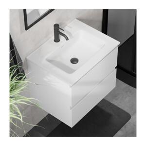 BATH DELUXE Koupelnová skříňka s umyvadlem CONOR 61 cm bílá BT0098+BT0127