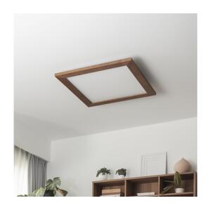 Brilagi Brilagi -LED Stropní svítidlo SLIMFRAME WOOD LED/36W/230V 49,5x49,5 cm tm. hnědá