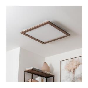 Eglo Eglo - LED Přisazený panel SALOBRENA-RW WOOD LED/34W/230V 2700/4000K tm. hnědá