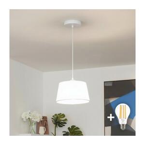 Brilagi - LED Lustr na lanku CERIA 1xE27/40W/230V pr. 25 cm bílá EG300171+EG781032