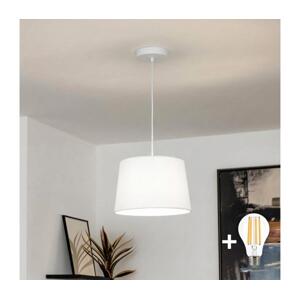 Brilagi - LED Lustr na lanku CERIA 1xE27/40W/230V pr. 30 cm bílá EG300171+EG781035