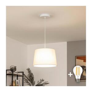 Brilagi - LED Lustr na lanku CERIA 1xE27/40W/230V pr. 30 cm béžová EG300171+EG781037