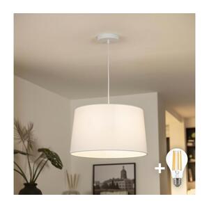 Brilagi - LED Lustr na lanku CERIA 1xE27/40W/230V pr. 45 cm bílá EG300171+EG781041